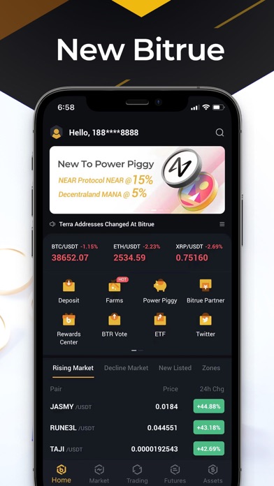 Screenshot #1 pour Bitrue - Buy BTC XRP & Crypto