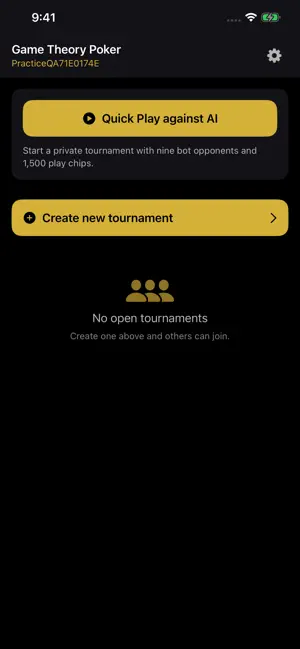 Game Theory Poker screenshot 2