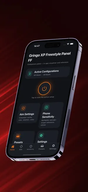 Gringo XP Freestyle Panel FF screenshot 1
