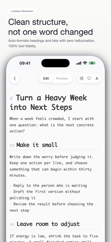 Foremind: AI Tasks & Notes iPhone screenshot