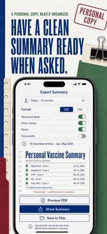 Immunization Record Tracker Screenshot 9 of 10
