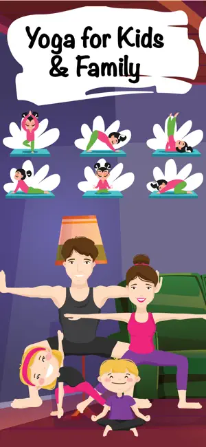 Yoga for Kids & Family Workout screenshot 1