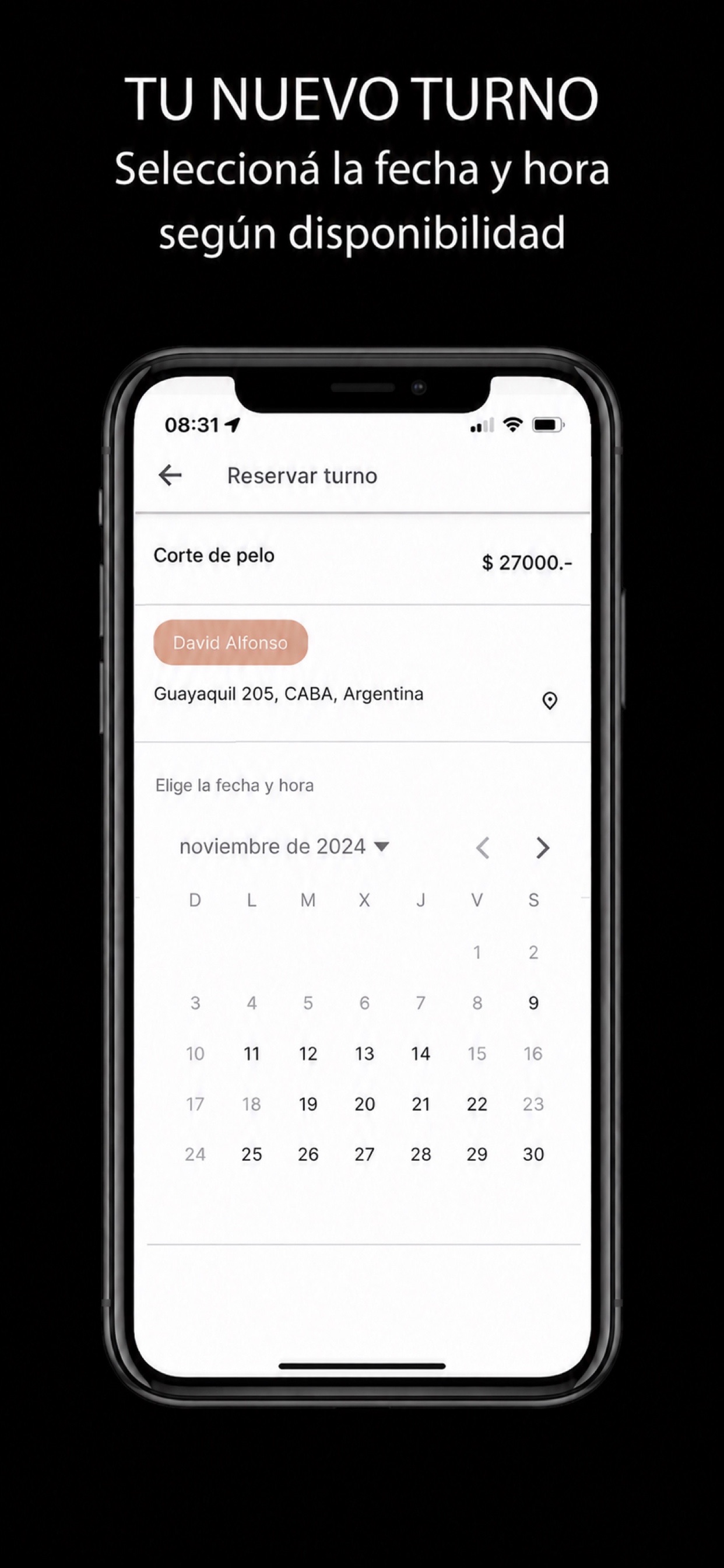 Screenshot 2 of Barbería David Alfonso