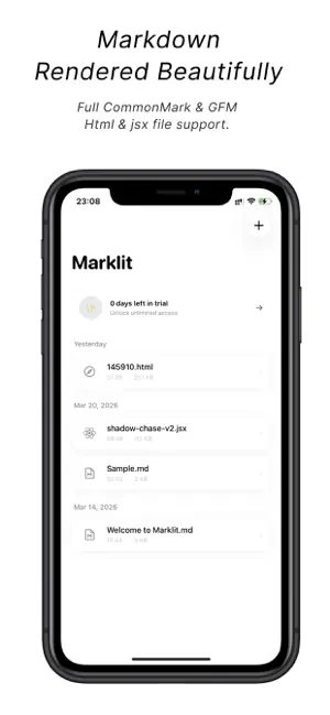 Marklit - Markdown Preview screenshot 1