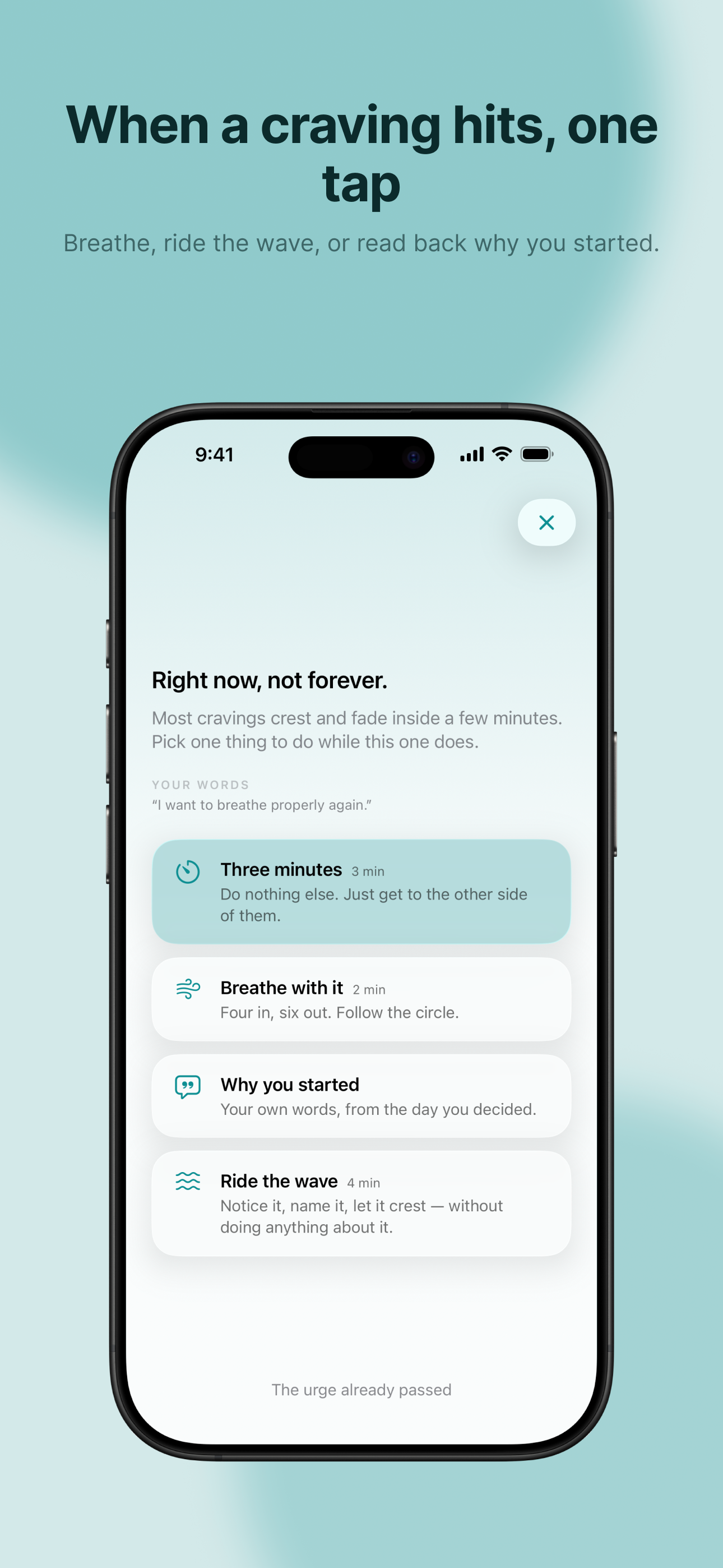 Quit Vaping Tracker: Vapexit screenshot 4