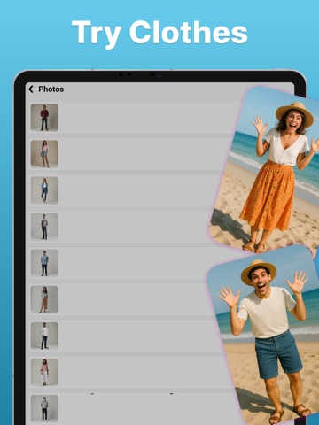 Change Clothes - Glamu iPad screenshot