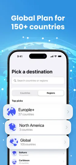 ESim App: Internet Calls Text iPhone Ekran Görüntüsü 4