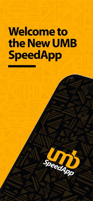 The UMB SpeedApp Screenshot 1 of 7