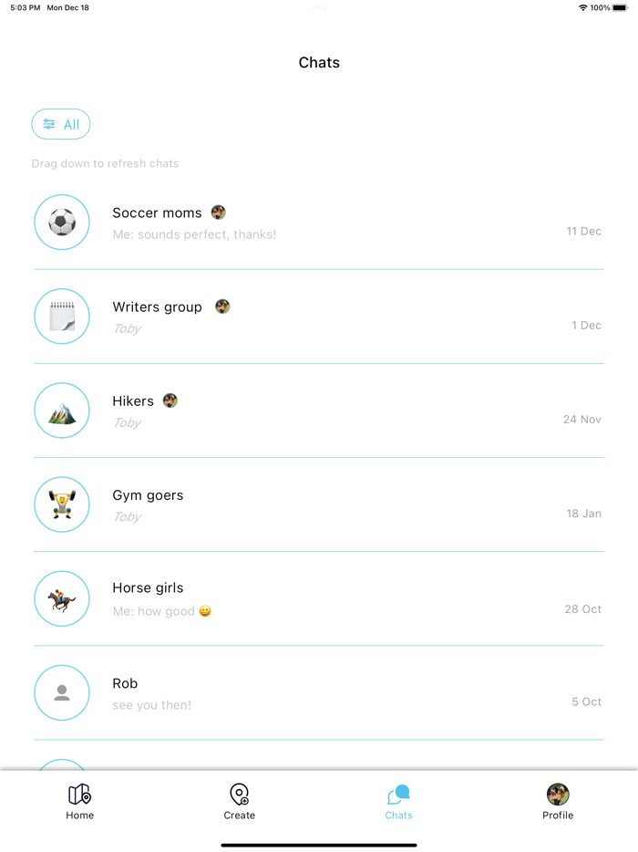 Mint Meet People Nearby