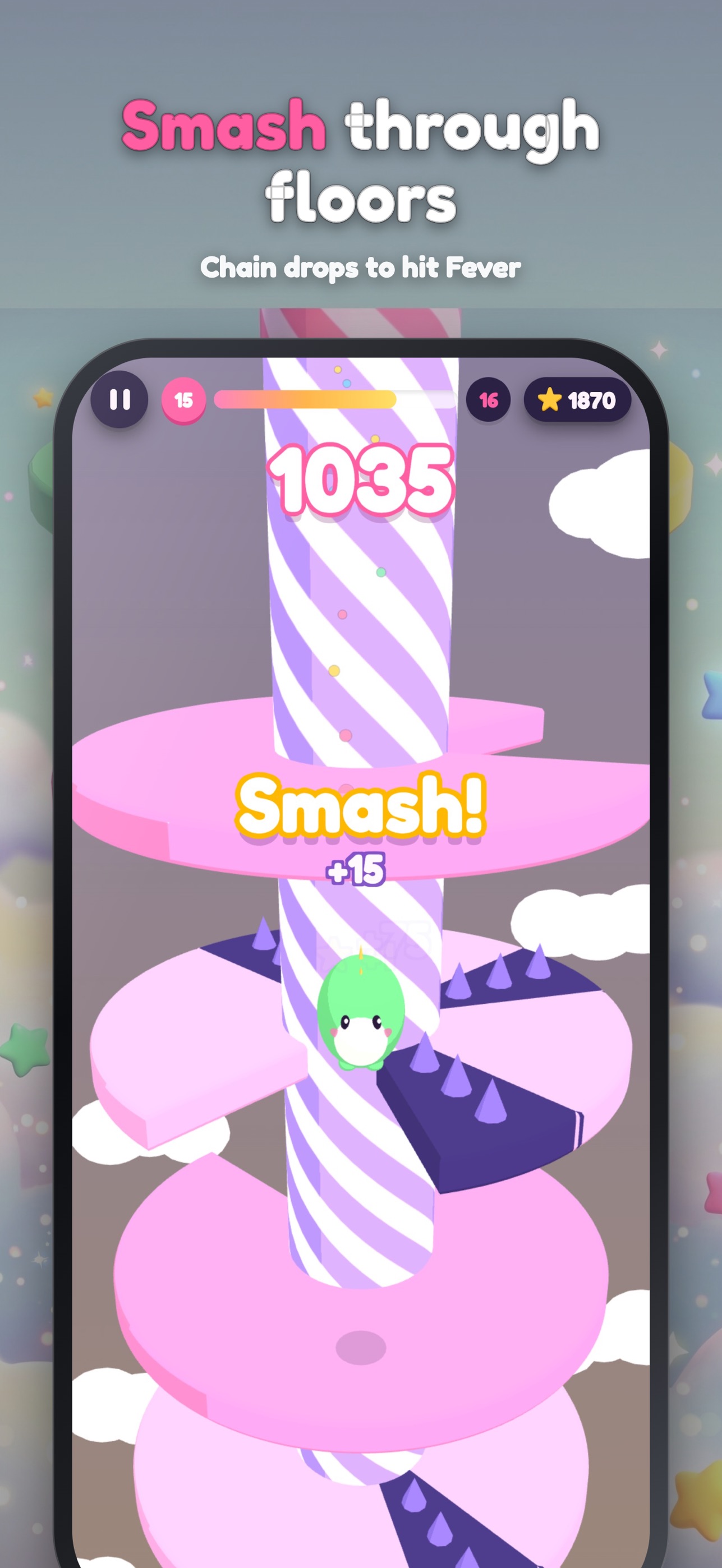 Screenshot 3 of Bounce Buddies: Tower Drop