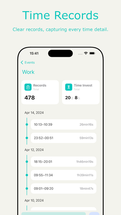 Hours: Time Tracking Screenshot