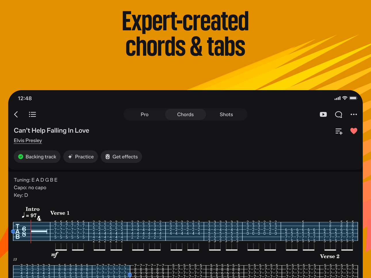 Ultimate Guitar: Chords & Tabs screenshot 2