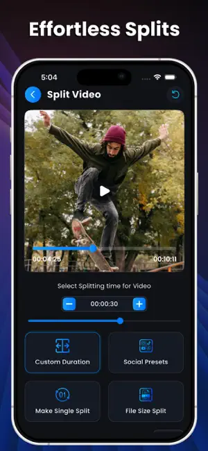 Video Splitter Editing screenshot 2