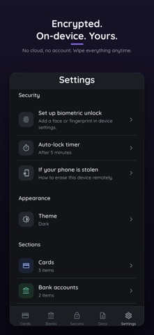 FiNest - Private Data Vault Screenshot 7 of 8