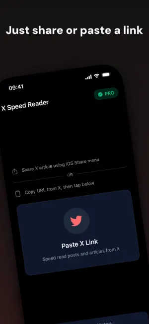 X Speed Reader: RSVP Reader screenshot 4