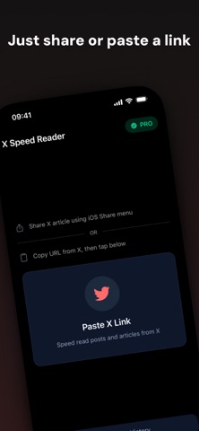 X Speed Reader: RSVP Reader Screenshot 4 of 4