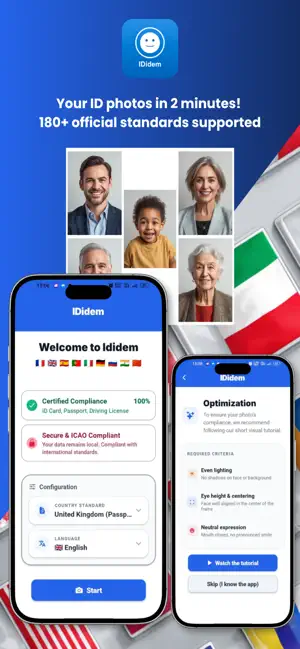 IDidem - Passport Photo App screenshot 1