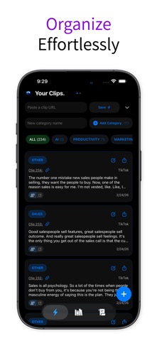 ScrollMine screenshot