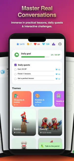 Paparoti - Language Learning screenshot 1