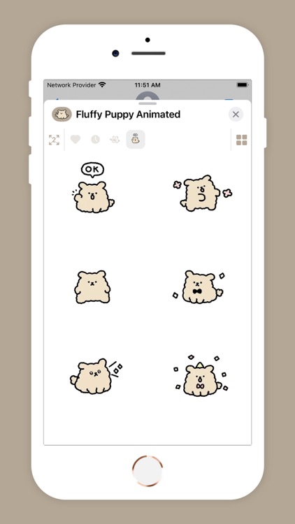 Fluffy Puppy Animated