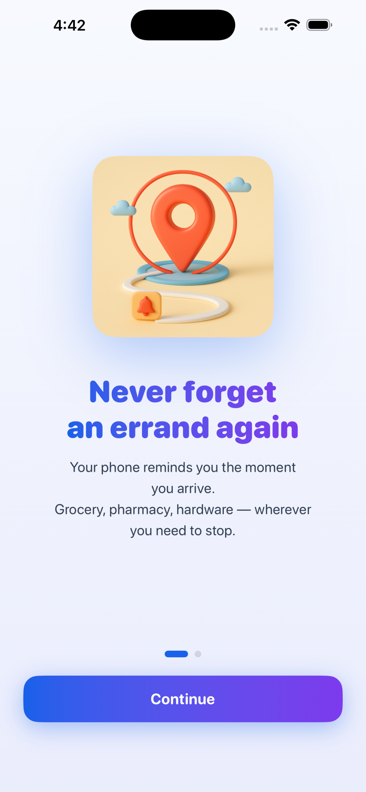 Useful Location Reminder