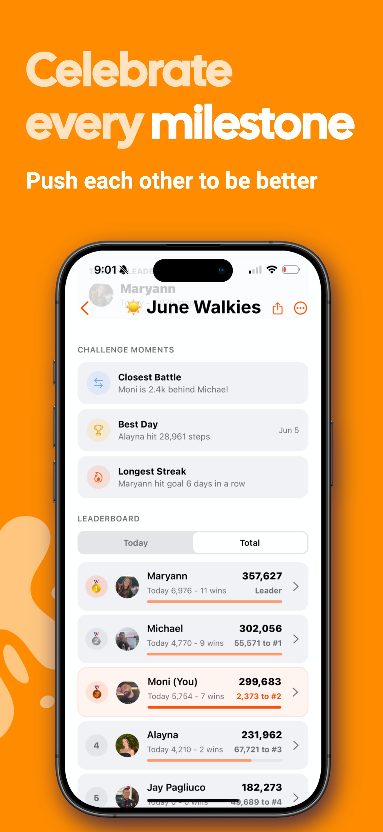 Rivo - Steps with Friends screenshot 4