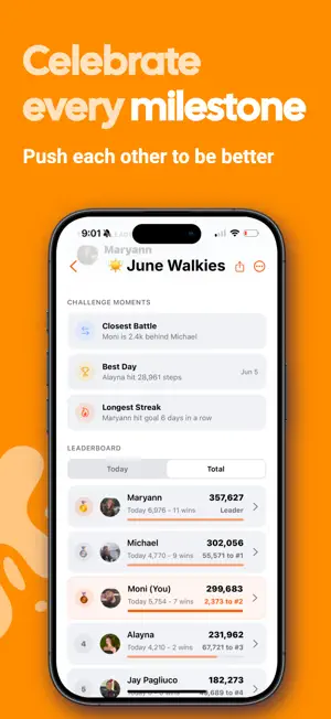 Rivo - Steps with Friends screenshot 4