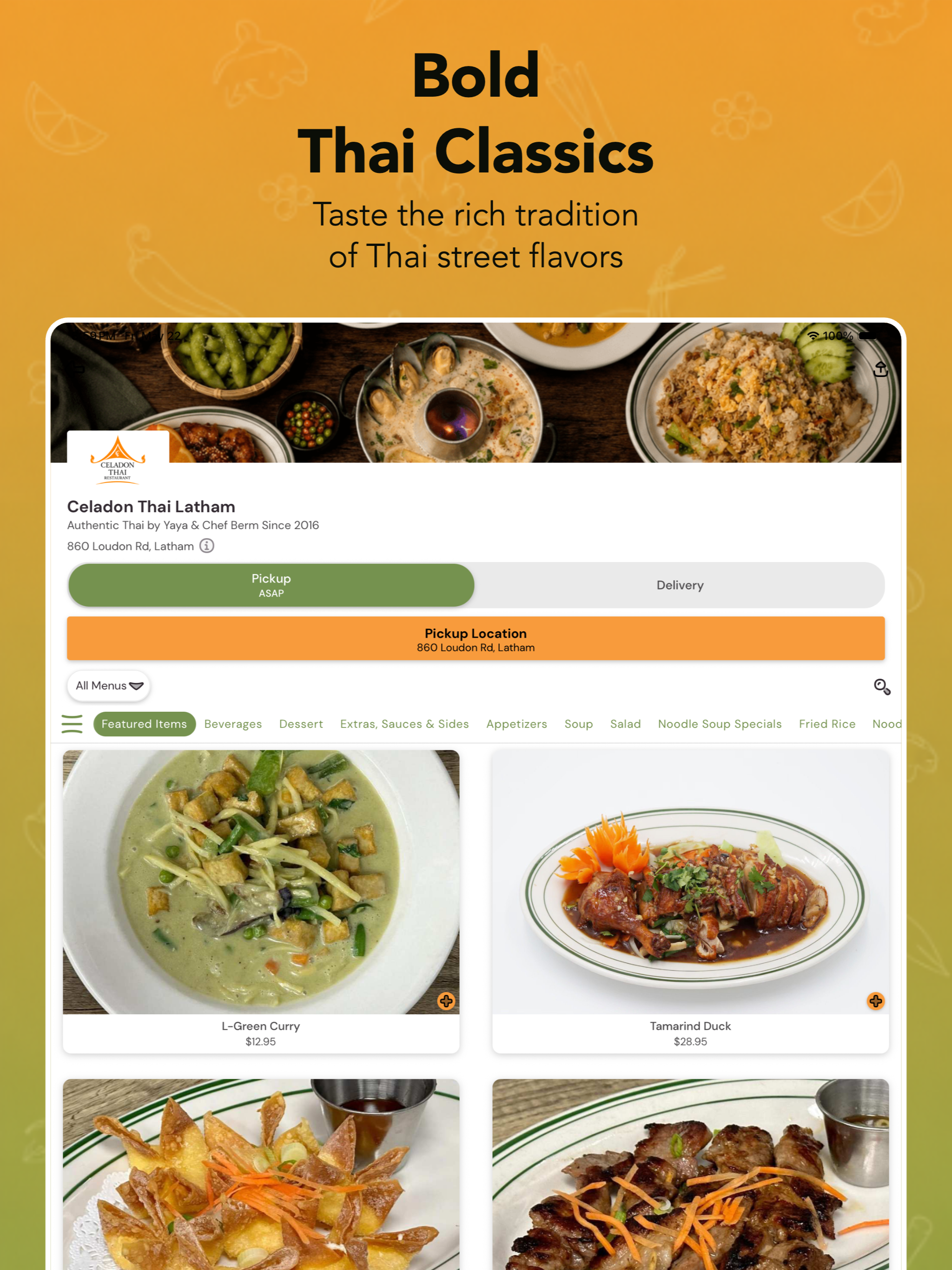 Celadon Thai Latham screenshot 7