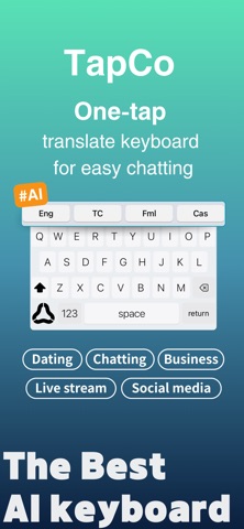 TapCo – AI Translator Keyboard Screenshot 1 of 8