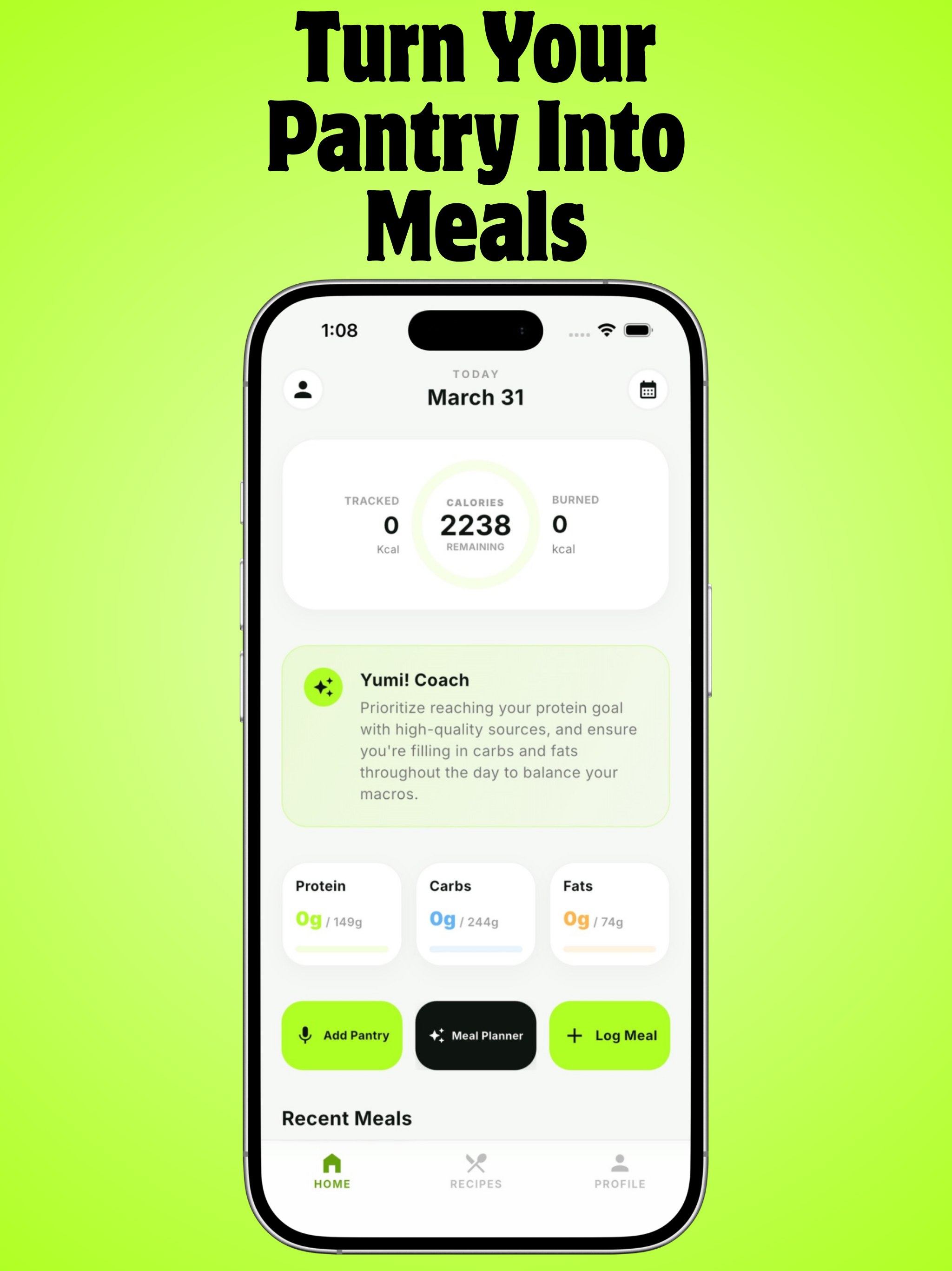 Yumi! Meal Planner & Recipes screenshot 8