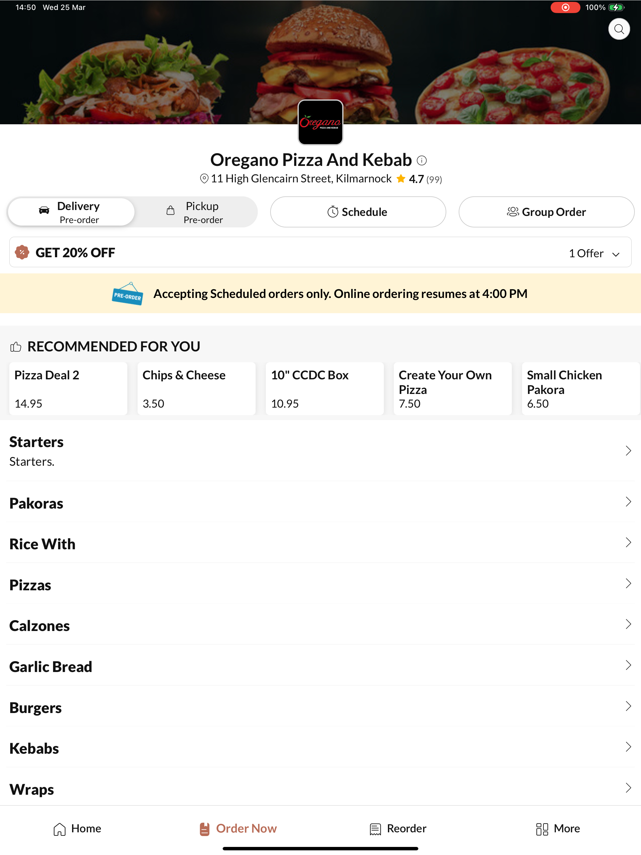 Oregano Pizza And Kebab screenshot 6