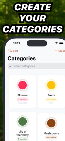Mushroom map : Picking iPhone screenshot