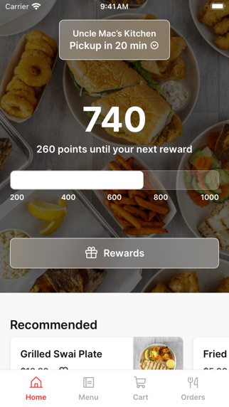 Uncle Mac’s Kitchen iPhone screenshot 1 - Food & Drink app