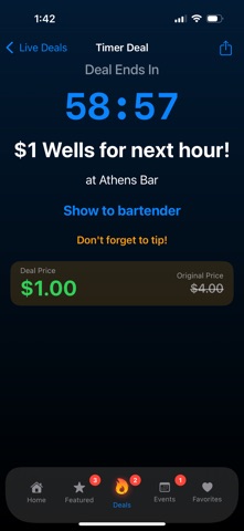 OnTap - Nightlife Simplified screenshot