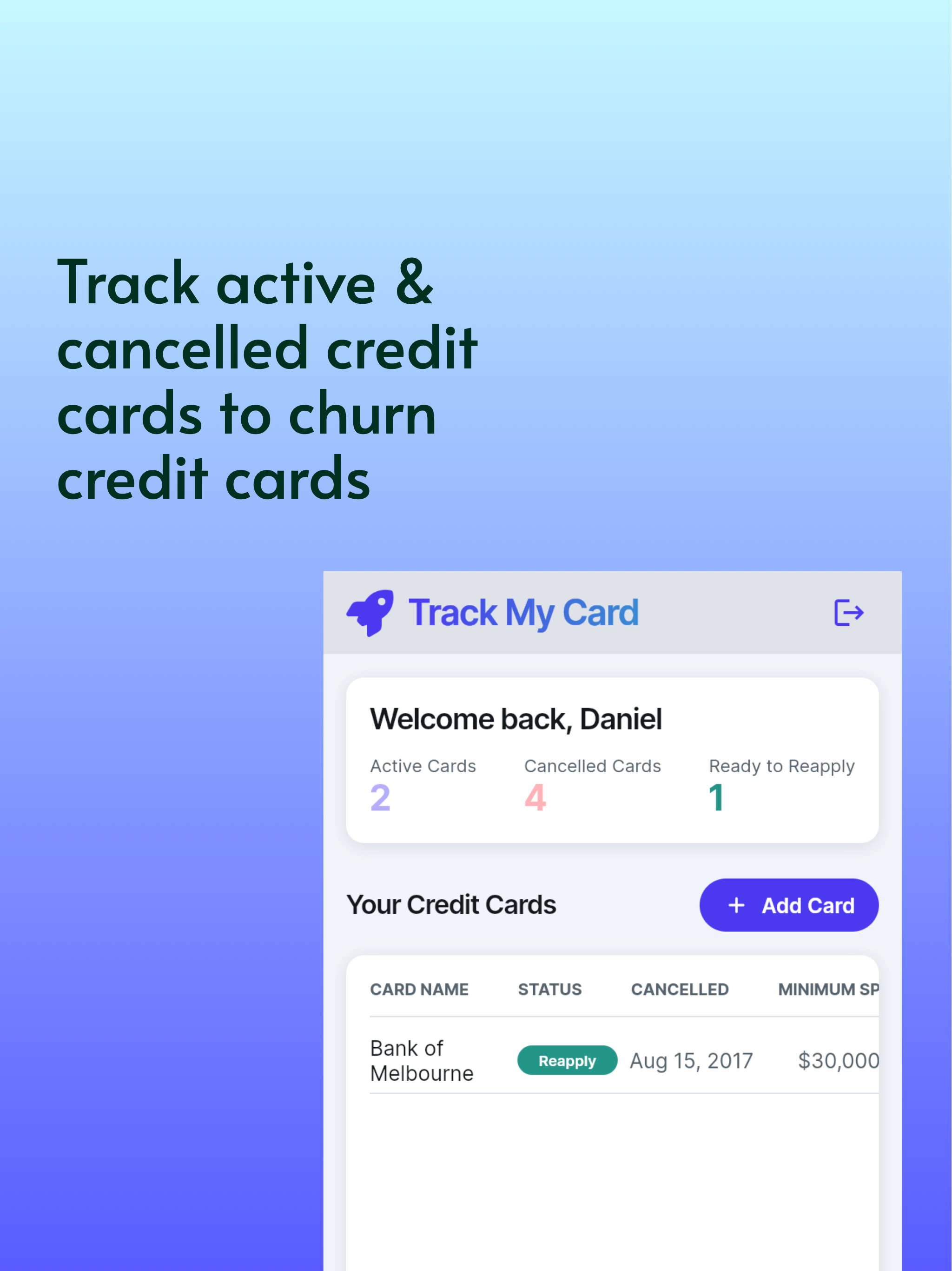 Track My Card screenshot 6