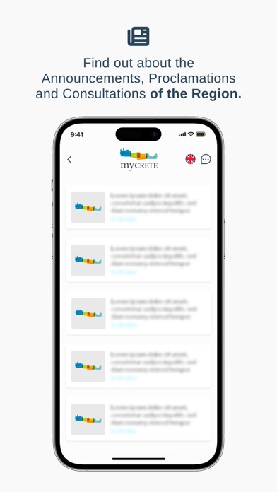myCrete Screenshot