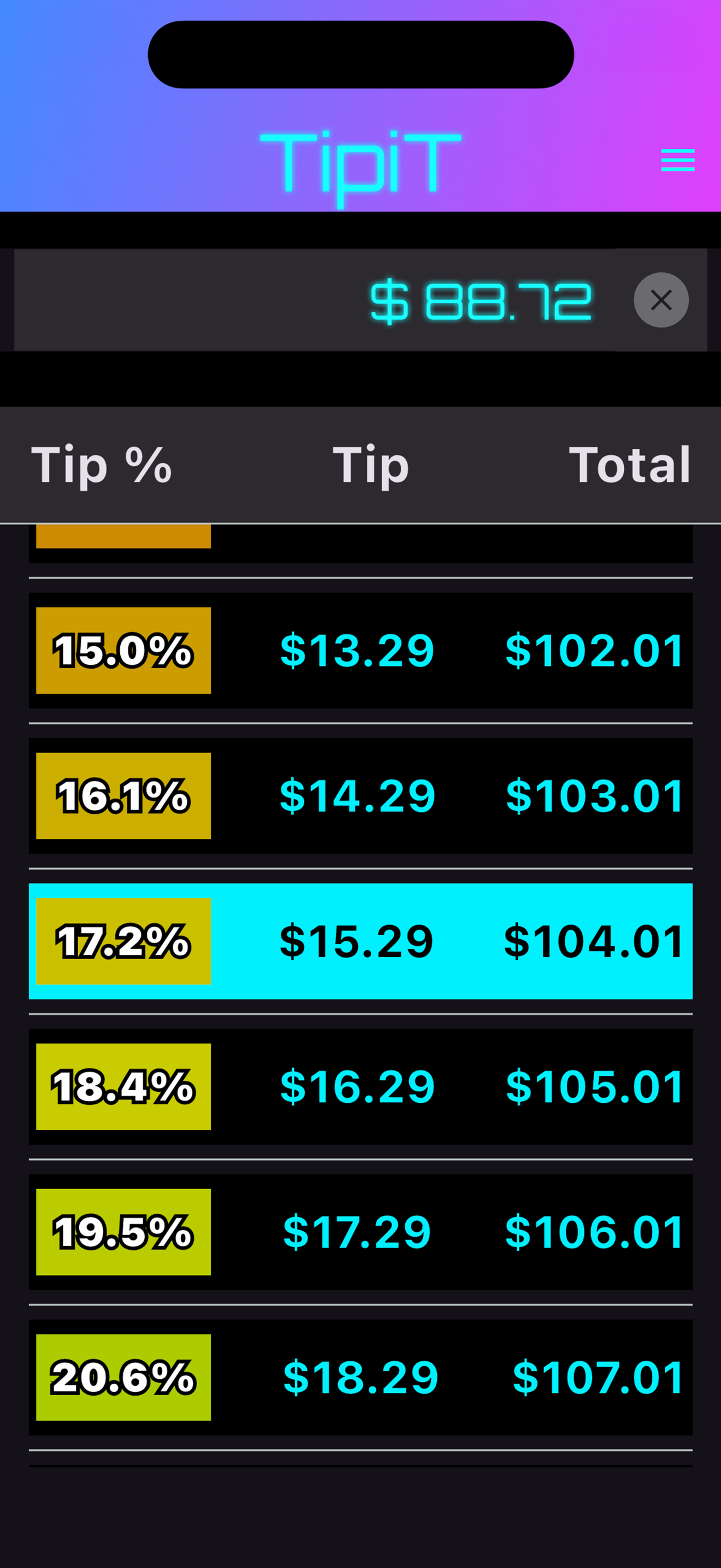 TipiT Palindromic Tip Maker screenshot 2