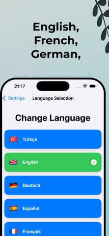 AI English Learning :Mylearnea iPhone screenshot