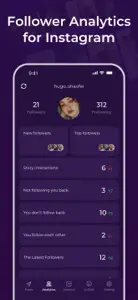 Reports+ Followers Insights screenshot #1 for iPhone