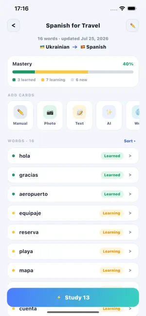 Nomi: Learn Words with AI screenshot 3
