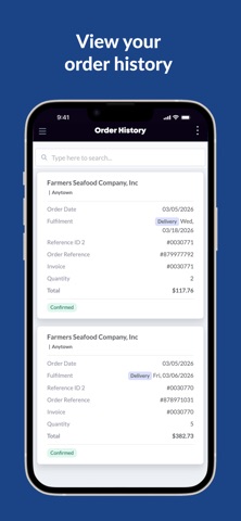 Farmers Seafood Company iPhone screenshot