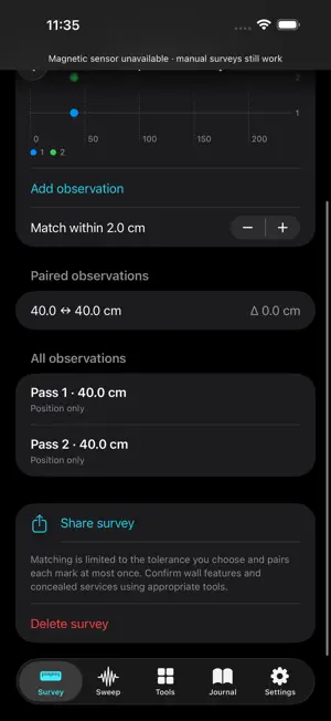 MagStud Pro: Stud Finder screenshot 3