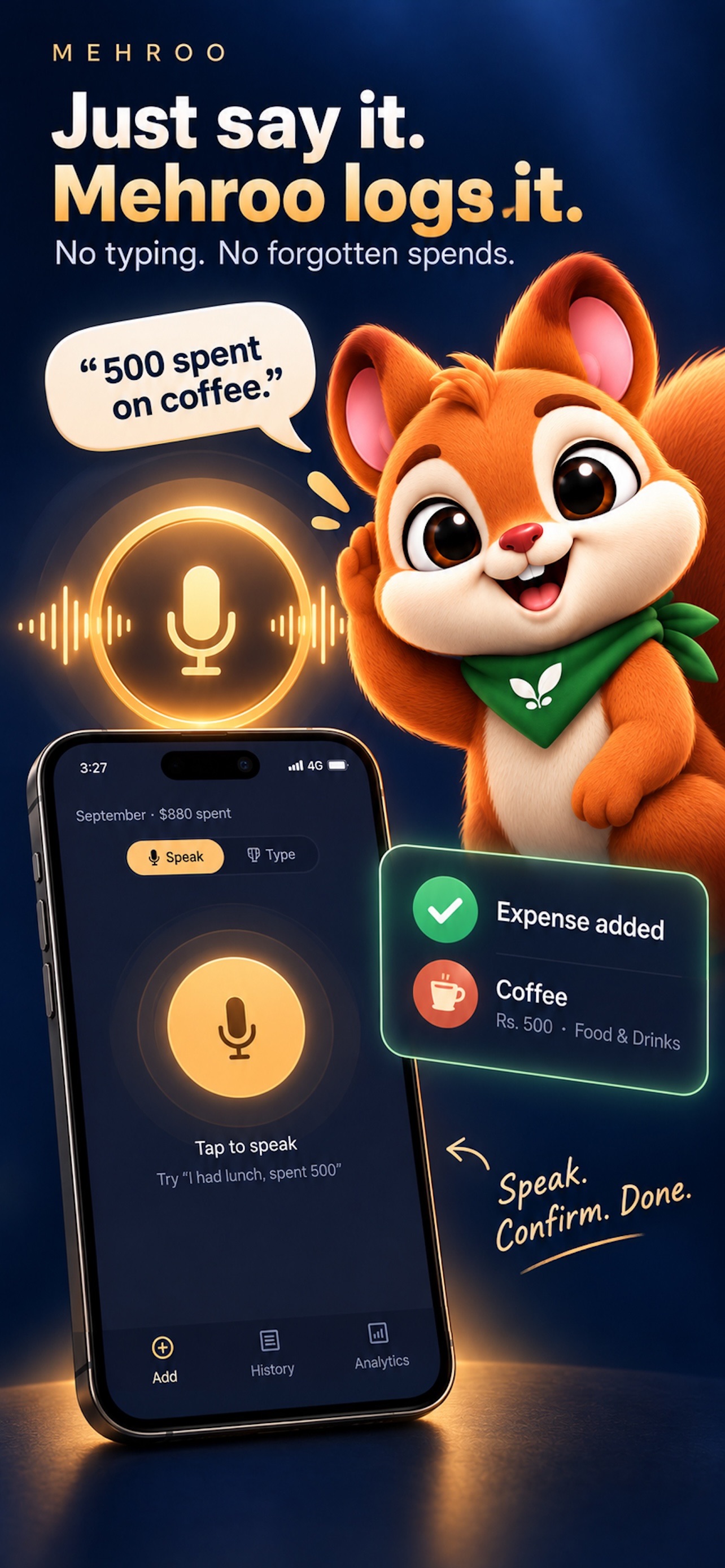 Screenshot 2 of Mehroo - Daily Expense Tracker