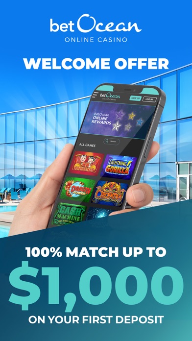 betOcean Online Casino Screenshot