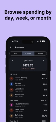 JangoLog — Expense Tracker Screenshot 3 of 5