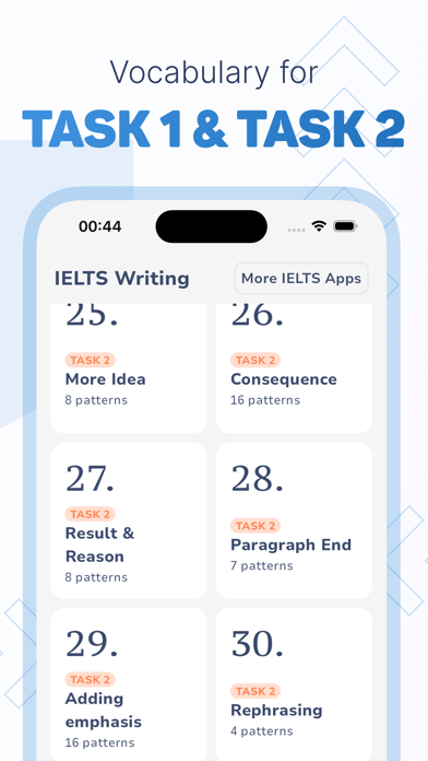 IELTS Writing Preparation Screenshot