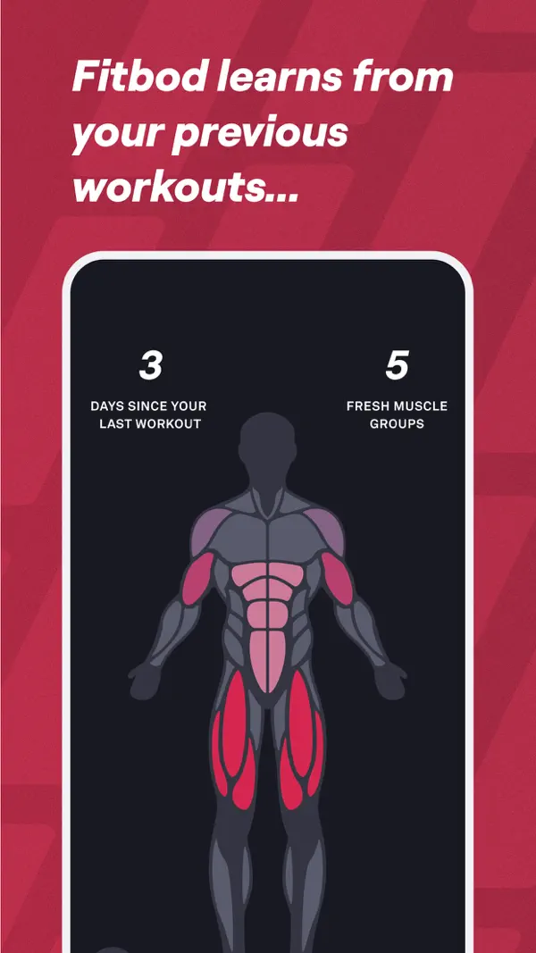 Fitbod Workout & Fitness Plans Screenshot 3
