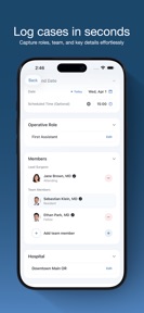 Blue Ledger: Surgical Case Log screenshot