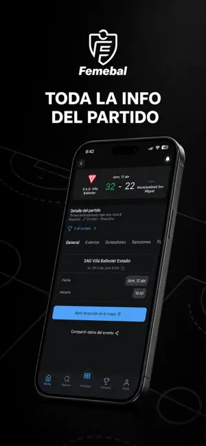 Femebal Community > LarrySport iPhone screenshot 3