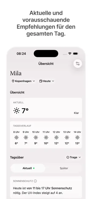 Wetterbaby iPhone screenshot 2